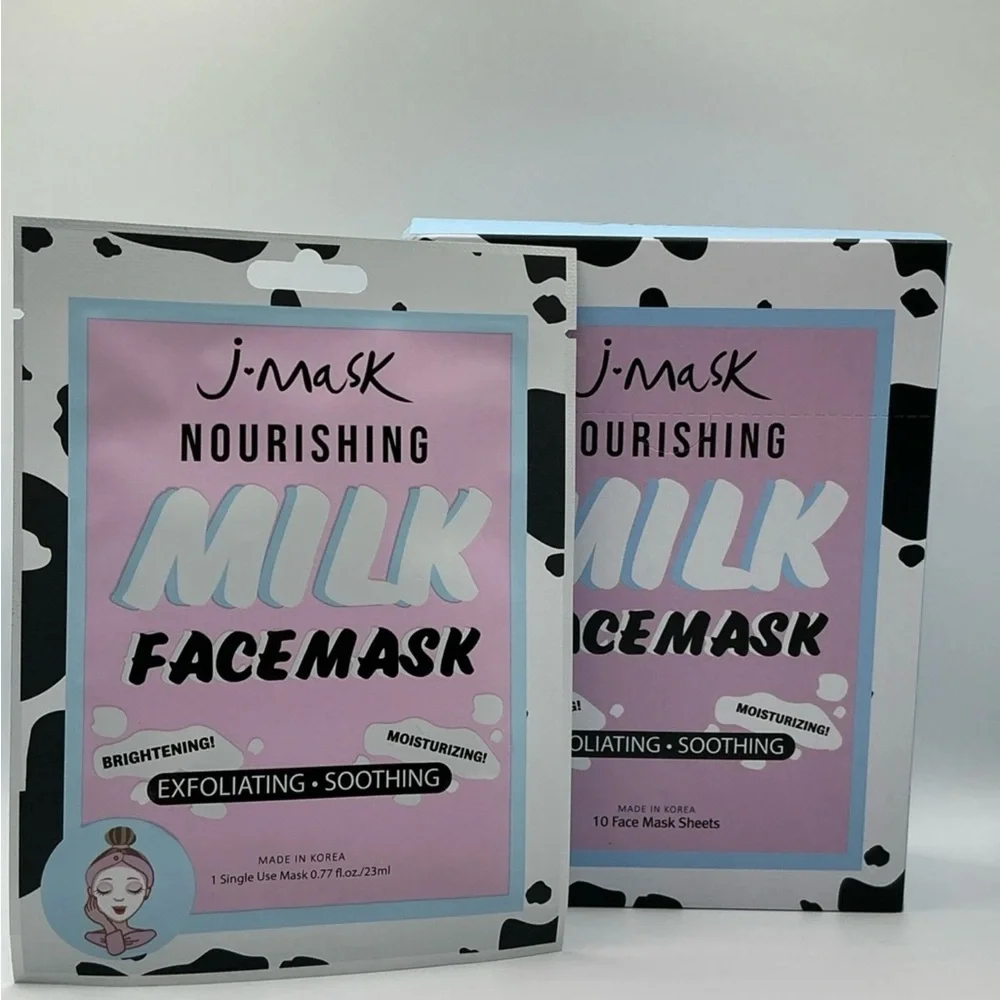 Face Mask Nourishing Milk by JMask - 1 box = 10 single use masks